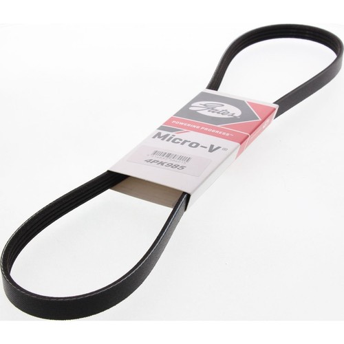 Gates Micro-V Multi Ribbed Drive Belt 4 Rib x 985mm - 4PK985 Auto Part