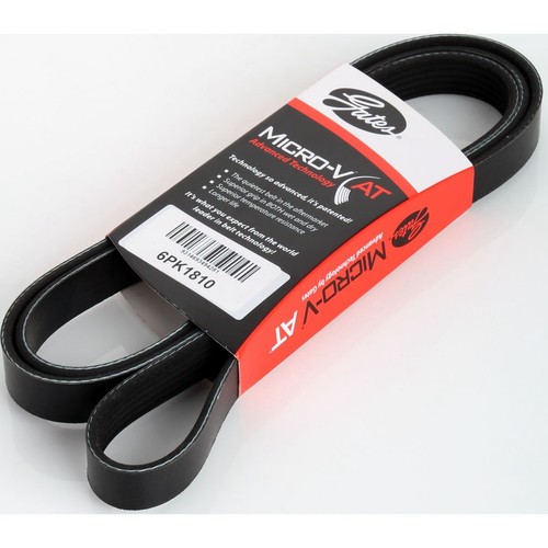 Gates Micro-V Multi Ribbed Drive Belt 6 Rib x 1810mm - 6PK1810 Auto Part