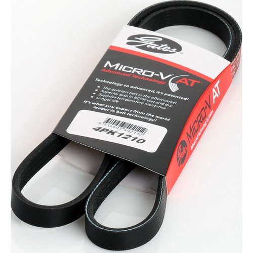 Gates Micro-V Multi Ribbed Drive Belt 4 Rib x 1210mm - 4PK1210 Auto Part