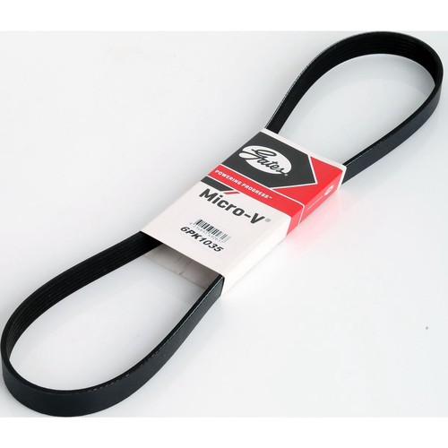 Gates Micro-V Multi Ribbed Drive Belt 6 Rib x 1035mm - 6PK1035 Auto Part