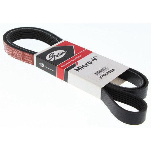 Gates Micro-V Multi Ribbed Drive Belt 6 Rib x 2005mm - 6PK2005 Auto Part