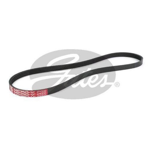 Gates Micro-V Multi Ribbed Drive Belt 4 Rib x 930mm - 4PK930 Auto Part