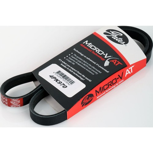 Gates Micro-V Multi Ribbed Drive Belt 4 Rib x 970mm - 4PK970 Auto Part