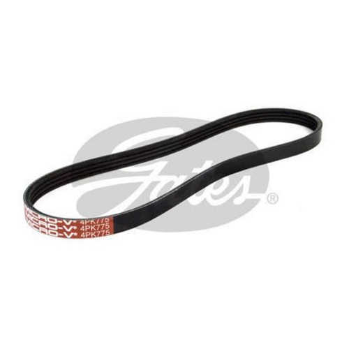Gates Micro-V Multi Ribbed Drive Belt 4 Rib x 775mm - 4PK775 Auto Part