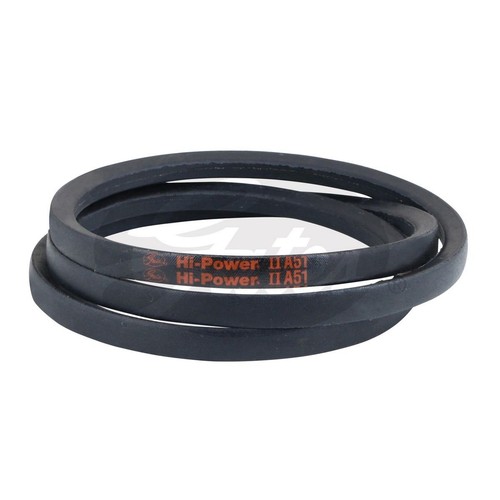 Gates HI-POWER II A Section Industrial Drive Belt 13mm Top Width x 1330mm - A51
