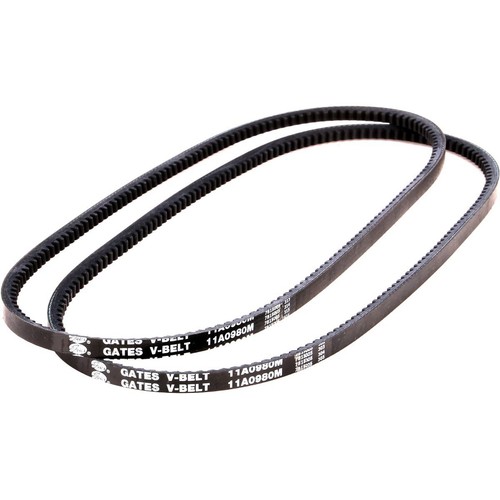 Gates V Drive Belt 11mm Top Width x 980mm Matched Pair - 11A0980M Auto Part