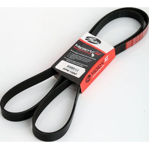 Gates Micro-V Multi Ribbed Drive Belt 6 Rib x 1980mm - 6PK1980 Auto Part