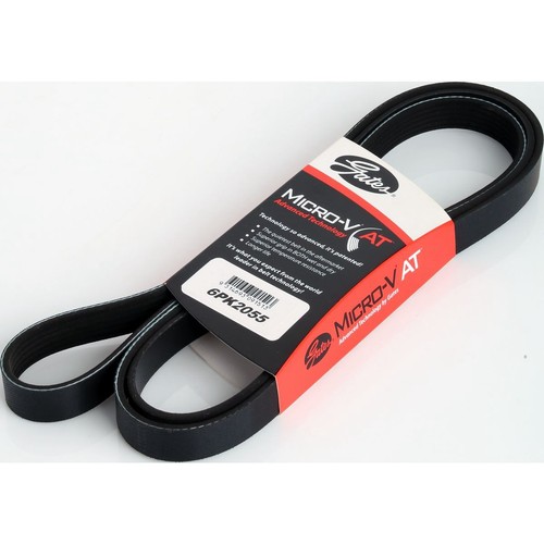 Gates Micro-V Multi Ribbed Drive Belt 6 Rib x 2055mm - 6PK2055 Auto Part