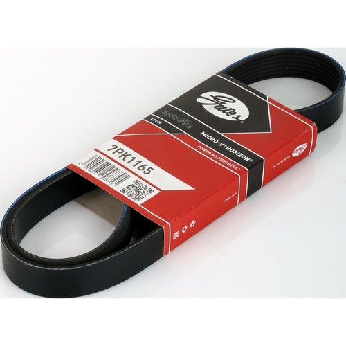 Gates Micro-V Multi Ribbed Drive Belt 7 Rib x 1165mm - 7PK1165 Auto Part