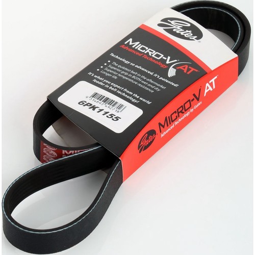 Gates Micro-V Multi Ribbed Drive Belt 6 Rib x 1155mm - 6PK1155 Auto Part