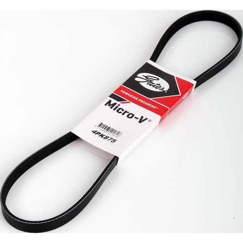 Gates Micro-V Multi Ribbed Drive Belt 4 Rib x 875mm - 4PK875 Auto Part