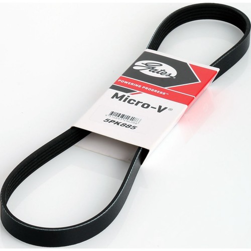 Gates Micro-V Multi Ribbed Drive Belt 5 Rib x 885mm - 5PK885 Auto Part