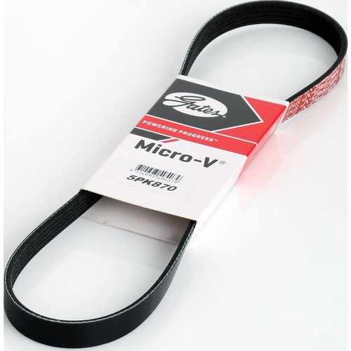 Gates Micro-V Multi Ribbed Drive Belt 5 Rib x 870mm - 5PK870 Auto Part