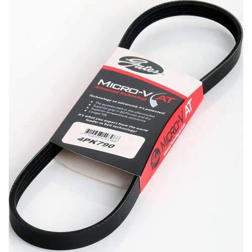 Gates Micro-V Multi Ribbed Drive Belt 4 Rib x 790mm - 4PK790 Auto Part