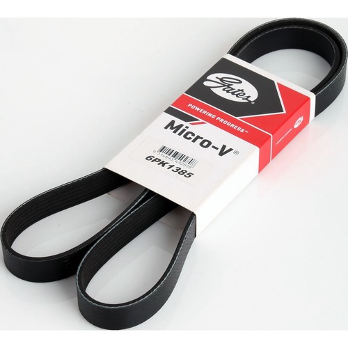 Gates Micro-V Multi Ribbed Drive Belt 6 Rib x 1385mm - 6PK1385 Auto Part