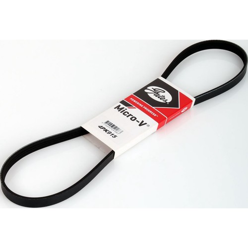 Gates Micro-V Multi Ribbed Drive Belt 4 Rib x 915mm - 4PK915 Auto Part