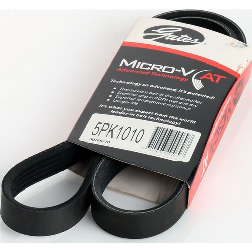 Gates Micro-V Multi Ribbed Drive Belt 5 Rib x 1010mm - 5PK1010 Auto Part