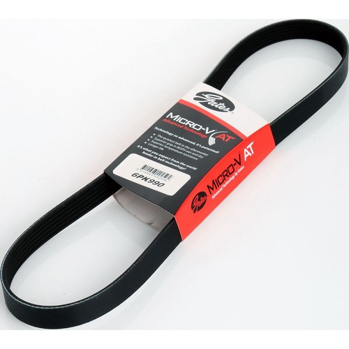 Gates Micro-V Multi Ribbed Drive Belt 6 Rib x 990mm - 6PK990 Auto Part