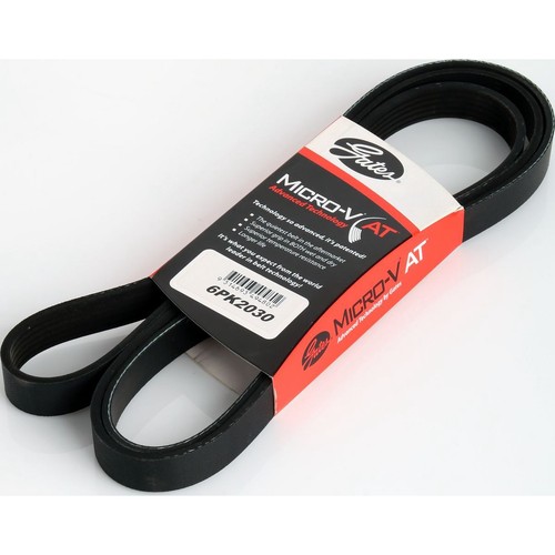 Gates Micro-V Multi Ribbed Drive Belt 6 Rib x 2030mm - 6PK2030 Auto Part
