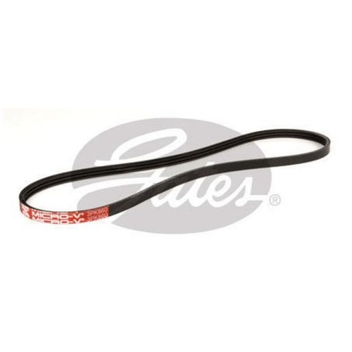 Gates Micro-V Multi Ribbed Drive Belt 3 Rib x 860mm - 3PK860 Auto Part