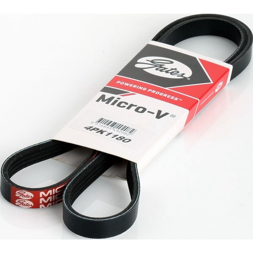 Gates Micro-V Multi Ribbed Drive Belt 4 Rib x 1180mm - 4PK1180 Auto Part
