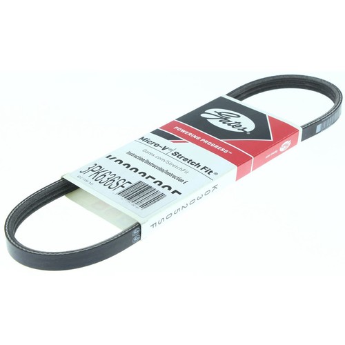 Gates Micro-V Multi Ribbed Drive Belt 3 Rib x 636mm Stretch Fit - 3PK636SF Auto
