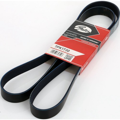 Gates Micro-V Multi Ribbed Drive Belt 7 Rib x 1730mm - 7PK1730 Auto Part