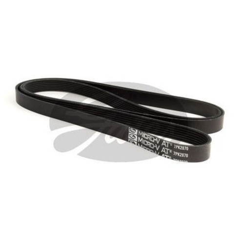 Gates Micro-V Multi Ribbed Drive Belt 7 Rib x 2870mm - 7PK2870 Auto Part