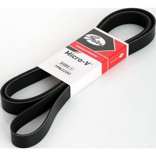Gates Micro-V Multi Ribbed Drive Belt 7 Rib x 2250mm - 7PK2250 Auto Part