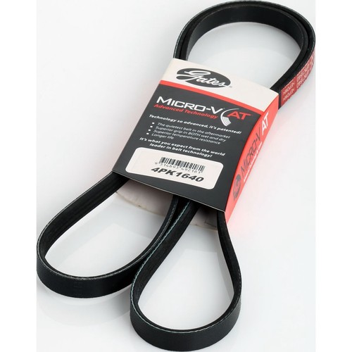 Gates Micro-V Multi Ribbed Drive Belt 4 Rib x 1640mm - 4PK1640 Auto Part