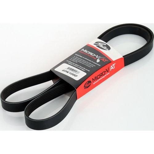 Gates Micro-V Multi Ribbed Drive Belt 6 Rib x 1660mm - 6PK1660 Auto Part