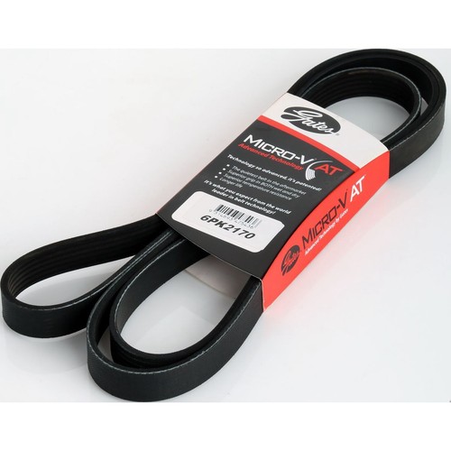 Gates Micro-V Multi Ribbed Drive Belt 6 Rib x 2170mm - 6PK2170 Auto Part