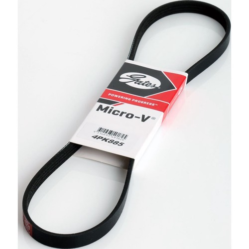 Gates Micro-V Multi Ribbed Drive Belt 4 Rib x 885mm - 4PK885 Auto Part