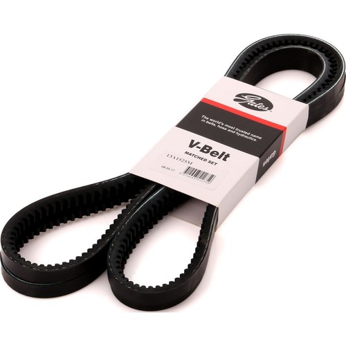 Gates V Drive Belt 13mm Top Width x 1525mm Matched Pair - 13A1525M Auto Part