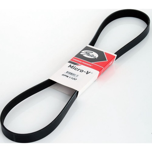 Gates Micro-V Multi Ribbed Drive Belt 6 Rib x 1100mm - 6PK1100 Auto Part