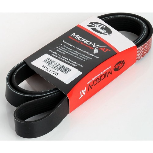 Gates Micro-V Multi Ribbed Drive Belt 7 Rib x 1725mm - 7PK1725 Auto Part