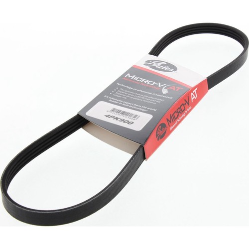 Gates Micro-V Multi Ribbed Drive Belt 4 Rib x 900mm - 4PK900 Auto Part