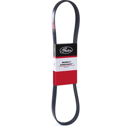 Gates Micro-V Multi Ribbed Drive Belt 3 Rib x 823mm Stretch Fit - 3PK823SF Auto