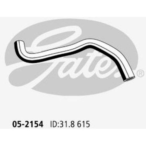 Gates Radiator Hose Lower - 05-2154 Cooling Hose Car Service Auto Part