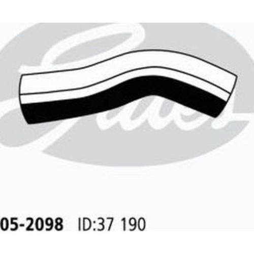 Gates Radiator Hose Lower - 05-2098 Cooling Hose Car Service Auto Part