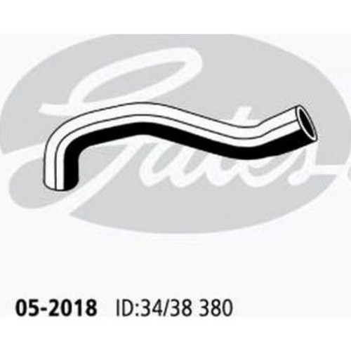 Gates Radiator Hose Upper - 05-2018 Cooling Hose Car Service Auto Part