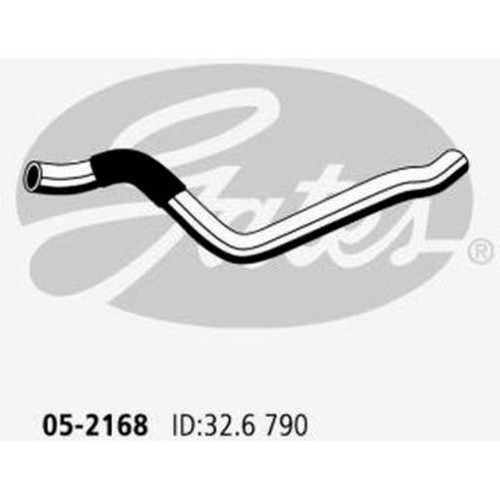 Gates Radiator Hose - 05-2168 Cooling Hose Car Service Auto Part