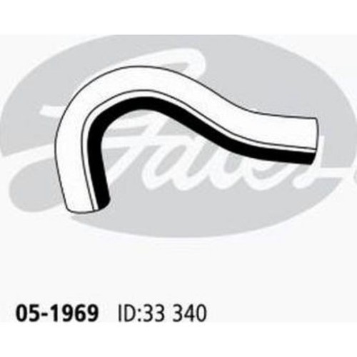 Gates Radiator Hose Lower - 05-1969 Cooling Hose Car Service Auto Part