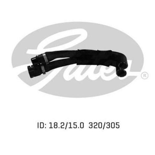 Gates Moulded Heater Hose - 02-1594 Replacement Hose Car Service Auto Part