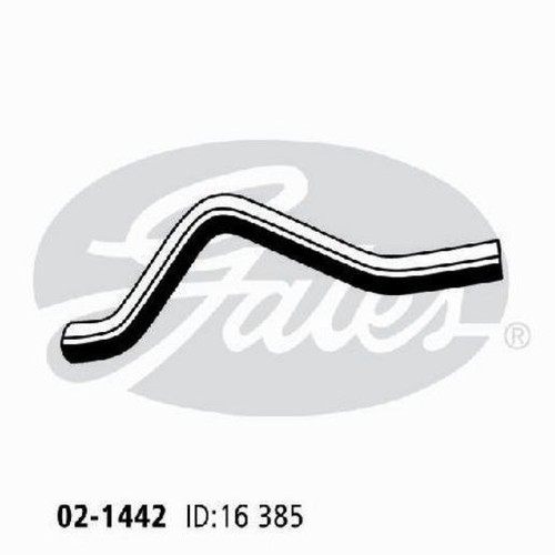 Gates Moulded Heater Hose - 02-1442 Replacement Hose Car Service Auto Part