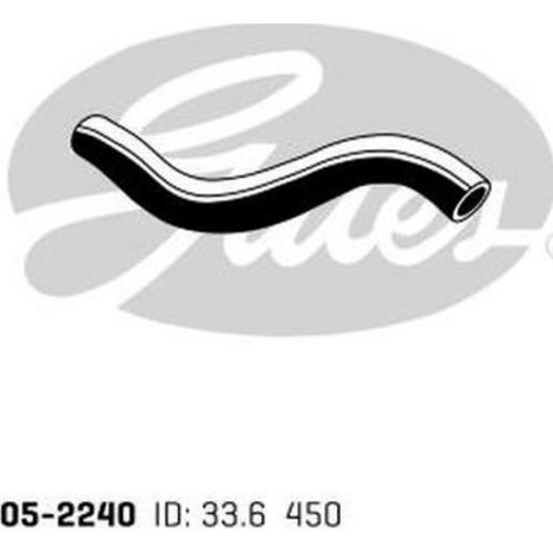 Gates Radiator Hose Lower - 05-2240 Cooling Hose Car Service Auto Part