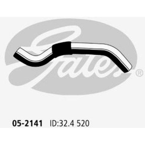 Gates Radiator Hose Lower - 05-2141 Cooling Hose Car Service Auto Part