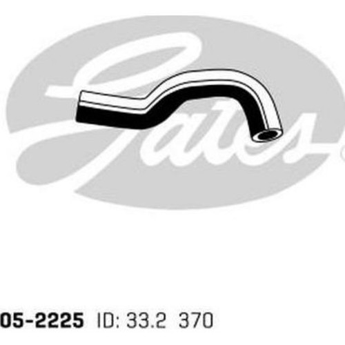 Gates Radiator Hose Upper - 05-2225 Cooling Hose Car Service Auto Part