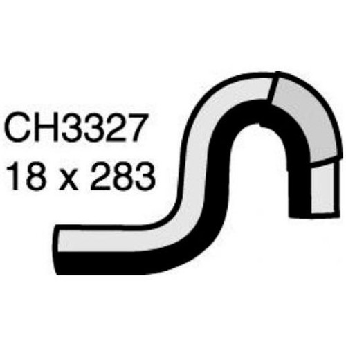 Mackay Heater Hose - CH3327 Replacement Hose Car Service Auto Part