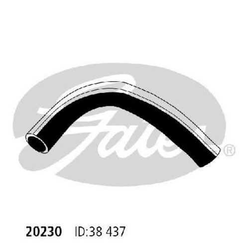 Gates Radiator Hose Upper - 20230 Cooling Hose Car Service Auto Part